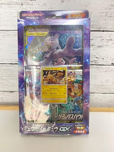 Amazon 新品未開封 ポケモンカード スペシャルジャンボパック ミュウツー ミュウgx 1box ピカチュウプロモ ミュウツー ミュウジャンボカード フィギュア ドール 通販