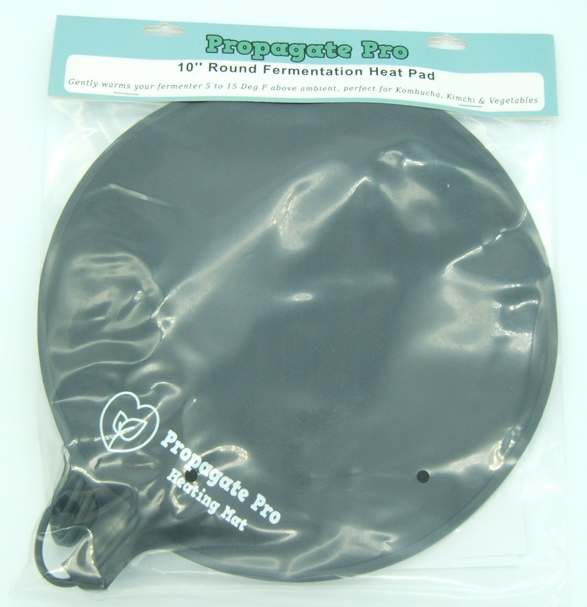 Round Kombucha Heater Kit for Continuous Brew Crocks & Dispensers. 10