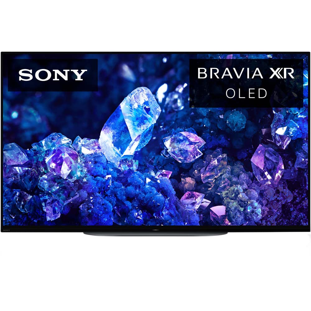 Sony XR48A90K Bravia XR A90K 48 inch 4K HDR OLED Smart TV Bundle with Premiere Movies Streaming + 37-100 Inch TV Wall Mount + 6-Outlet Surge Adapter + 2X 6FT 4K HDMI 2.0 Cable