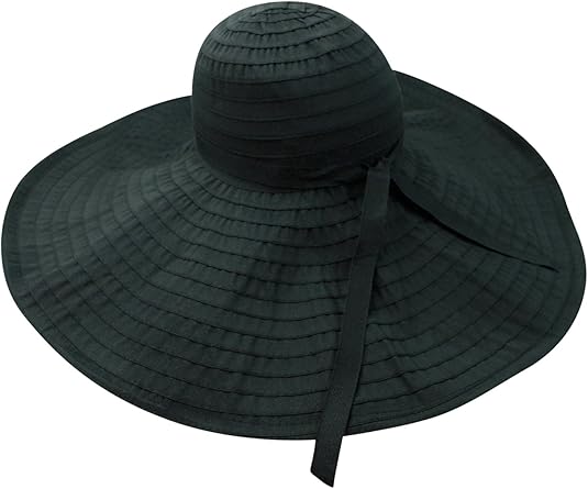 oversized brim hat