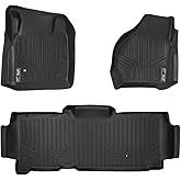 SMARTLINER Custom Fit Floor Mats 2 Row Liner Set for for 1999-2007 Ford F-250 / F-350 Super Duty SuperCab