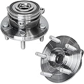 513324 Pair 2 Front Wheel Bearing and Hub Assembly for 2011-2024 Dodge Durango, 2011-2022 Jeep Grand Cherokee WK