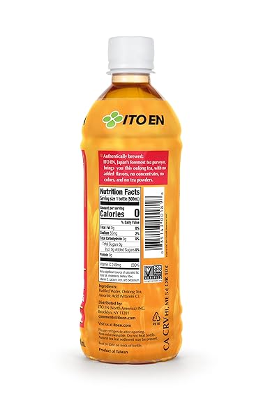 ITO EN TEA GOLDEN OOLONG TEA, UNSWEETENED, 16.9 OUNCE (PACK OF 12)