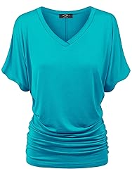 Made by Johnny MBJ WT1037 V Neck Short Sleeve
