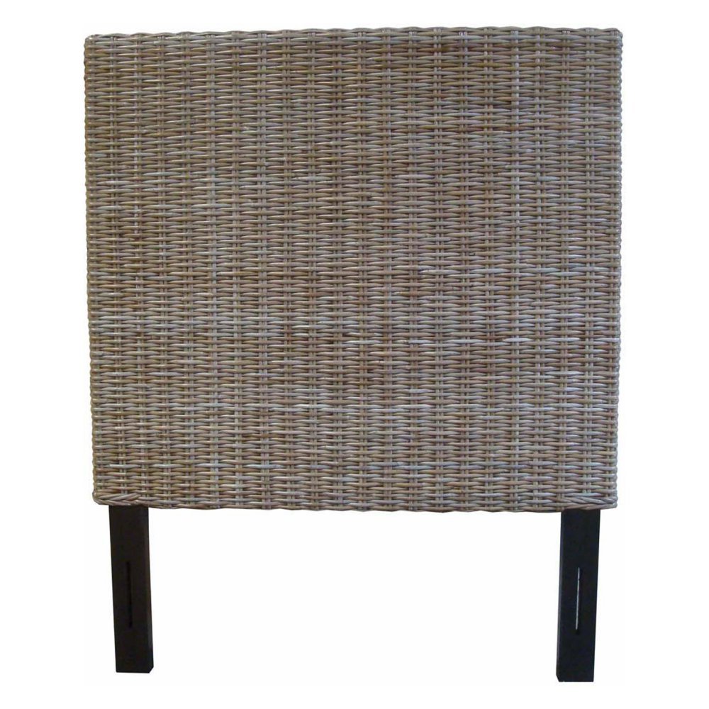 Best Padma’s Plantation Weave Headboard, Twin, Natural Rwhb01-T