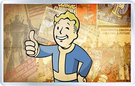 Fallout 4 - Imán para nevera B: Amazon.es: Hogar
