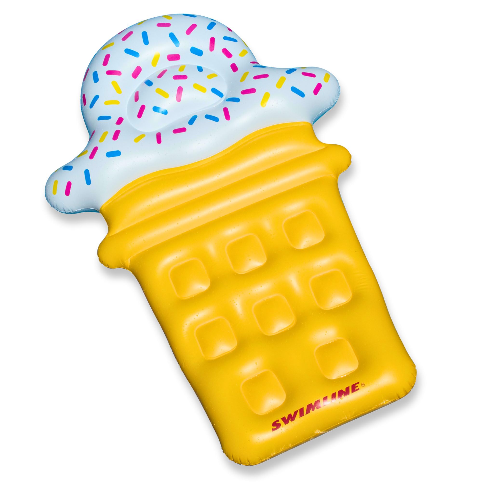 Photo 1 of SWIMLINE Inflatable Swimming Pool Float Lounger Raft Fun Mat, Ice Cream Dream, Multicolor