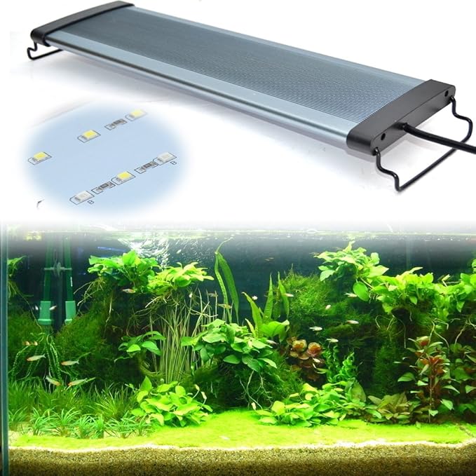 Eday 90110CM LED Aquarium Lighting Fixture For Fish Tanks,Over Head