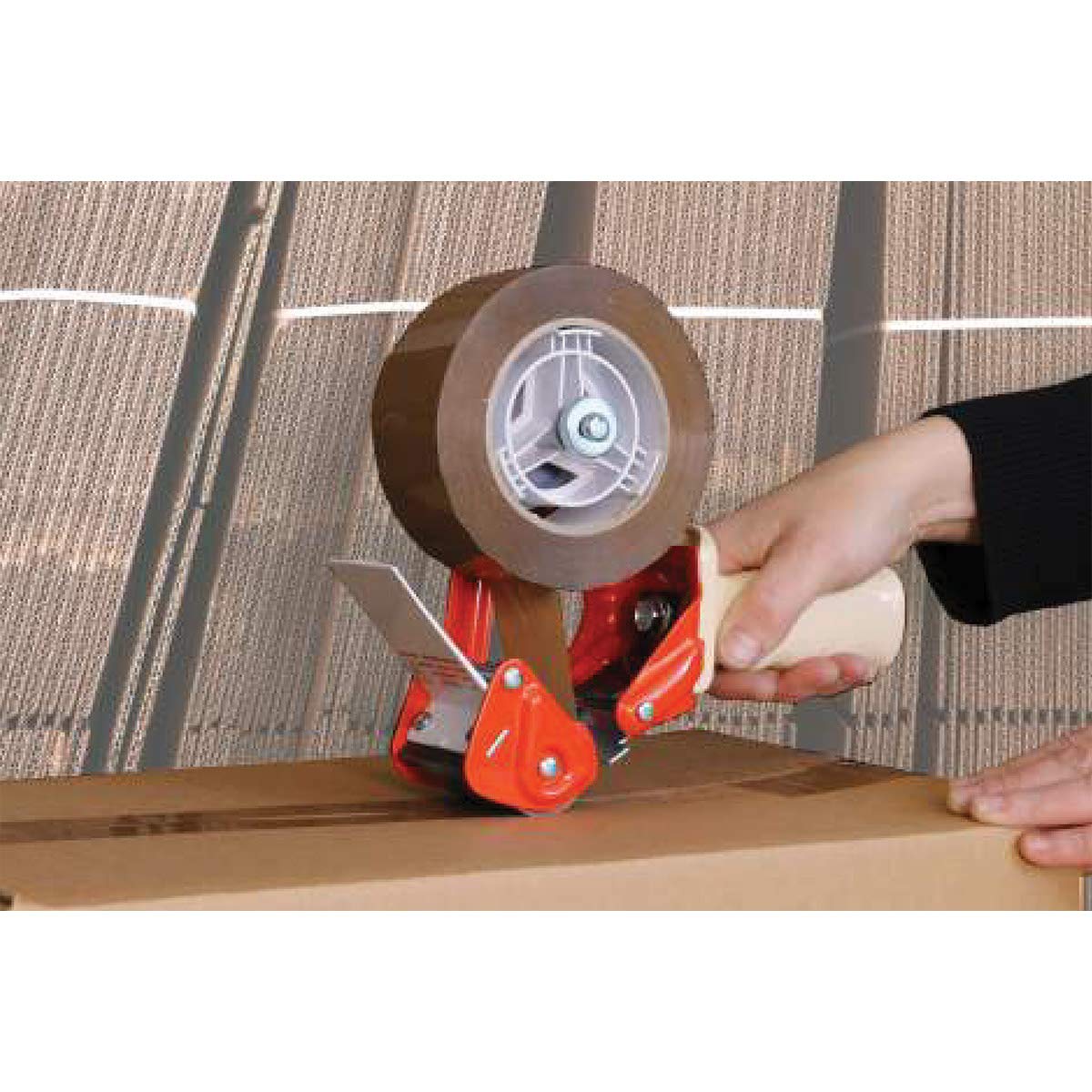 ACIT Professional Tape Dispenser for 2.5984 inches x 2.9528 inches and 5.1969 inches x 2.9528 inches Adhesive Tapes with Adjustable Friction and Lightweight - Image 4
