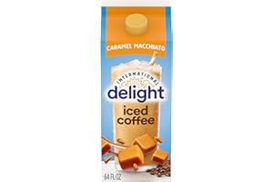 International Delight Iced Coffee, Caramel Macchiato Liquid, 64 oz.