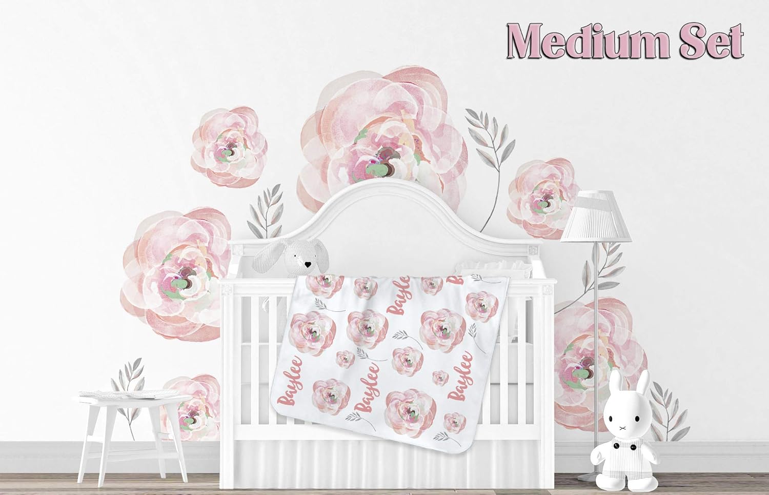 flower wall decals for nursery