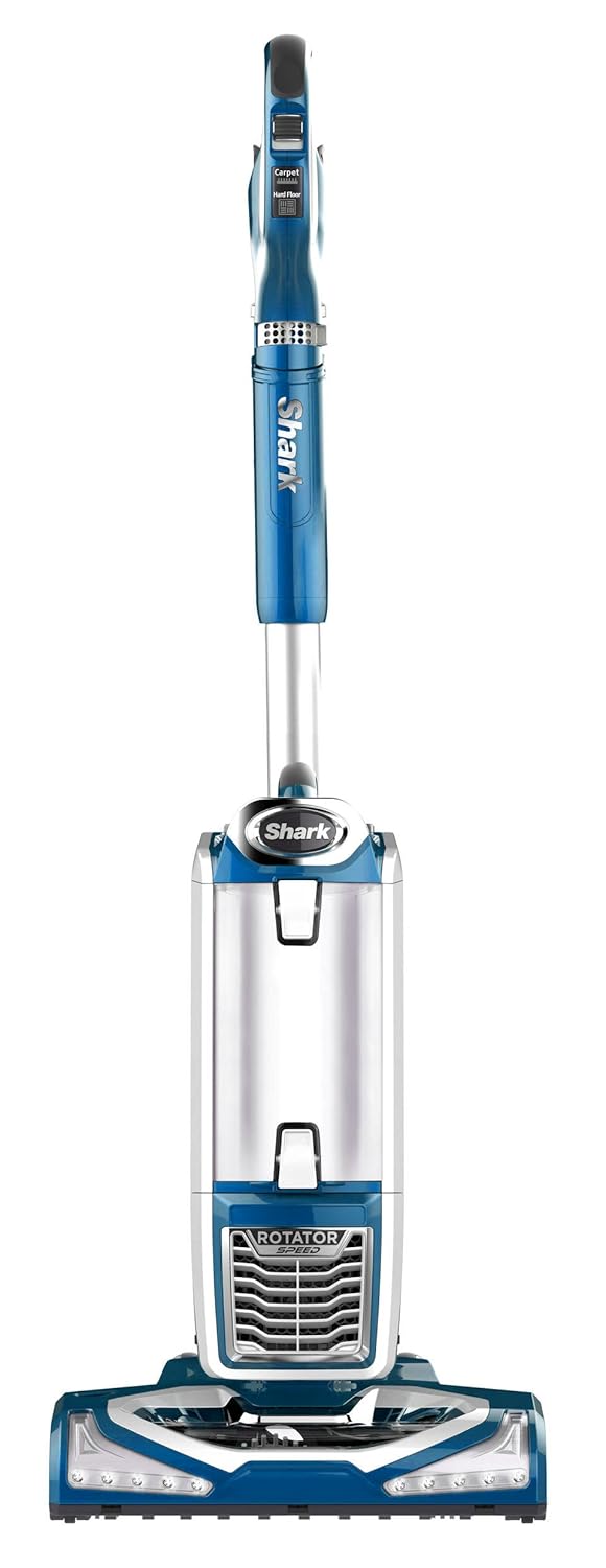 Shark Rotator Powerful 2-in-1 Powered Lift-Away Speed - NV680(Blue)(Renewed)