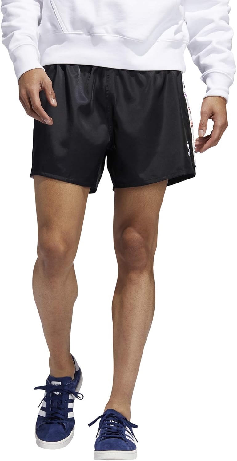 adidas pride rainbow trefoil tape short