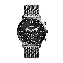 Fossil Men's Neutra Quartz Stainless Steel Mesh