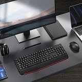 Cimetech JQ725 Wireless Keyboard and Mouse 2.4G UK Layout Black view 7