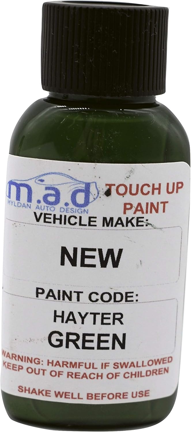 MYLDAN AUTO DESIGN YOUCH UP PAINT FOR NEW HAYTER GREEN LAWNMOWER PAINT