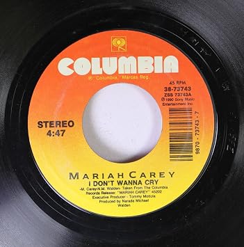 Mariah Carey 45 Rpm I Don T Wanna Cry You Need Me Amazon De Musik amazon de