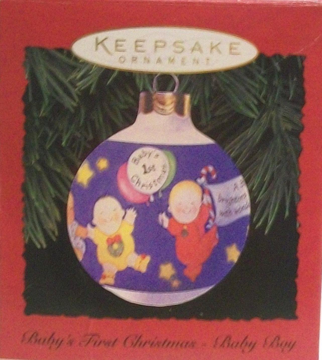 1995 baby's first christmas ornament