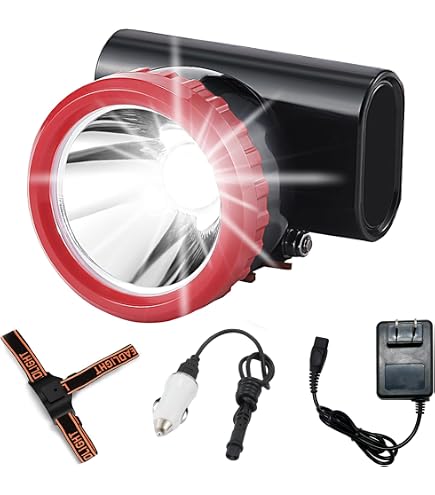 Lampe Frontale LED KL4M(A).Plus – Haute Luminosité, étanche, 20h Autonomie, Pour Mineurs/camping