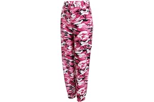 GENERIC Camo Cargo Pants for Women Fashion Y2K High Waist Military Army Cargo Pants Sweatpants with Pockets Jogger Trousers