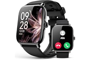 PAYBAY Smart Watch for Women Men- Answer/Make Call, 2025 IP68 Waterproof Fitness Step Tracker Watch with Sleep Monitor/Activity Counter/110+ Sport Mode, Smartwatch for Andriod iPhone iOS Samsung Compatible
