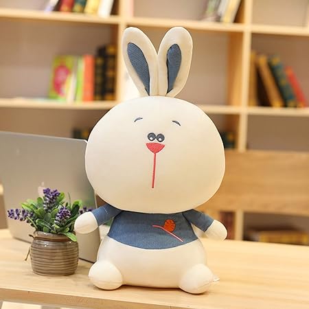 Amazon Co Jp ウサギ お人形 縫い包み もちもち だきまくら 柔らかい 可愛い キャラクター 癒し すやすや寝る 洗える ガールズ キッズ お誕生日プレゼント 車用 ソファー用 クリスマスプレゼント うさぎ 抱き枕 おもちゃ