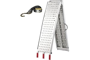 LEMNISCATE ATV Ramps with Handle,7.5FT Pickup Truck Ramps,Foldable Ramp for Lawn Mower,Trailer,SUV,UTV,750 LBS Capacity Powersports Loading Ramps,1PC