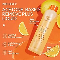 Modelones Acetone Nail Polish Remover, Gel Nail