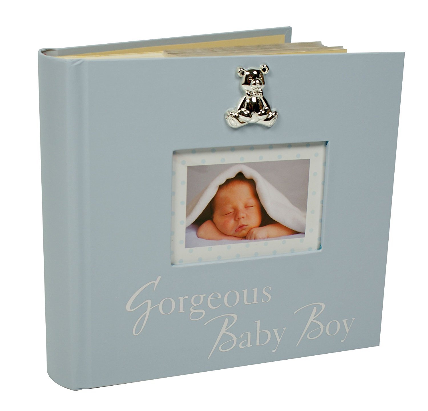 Juliana "Textured Photo Album 'Gorgeous Baby Boy' 6"" x 4"" CG263B"