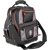 Klein Tools 62804 Tool Runner Tool Bag Organizer for Electricians, HVAC, Plumbers, Technicians, 39 Pockets, Opens Both Sides