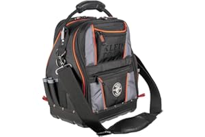 Klein Tools 62804 Tool Runner Tool Bag Organizer for Electricians, HVAC, Plumbers, Technicians, 39 Pockets, Opens Both Sides