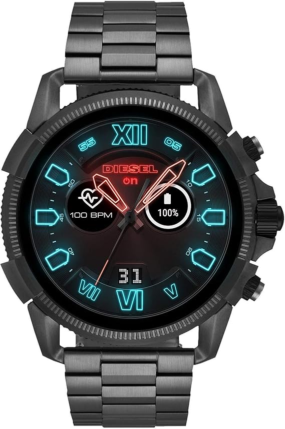 casio edifice black stainless steel