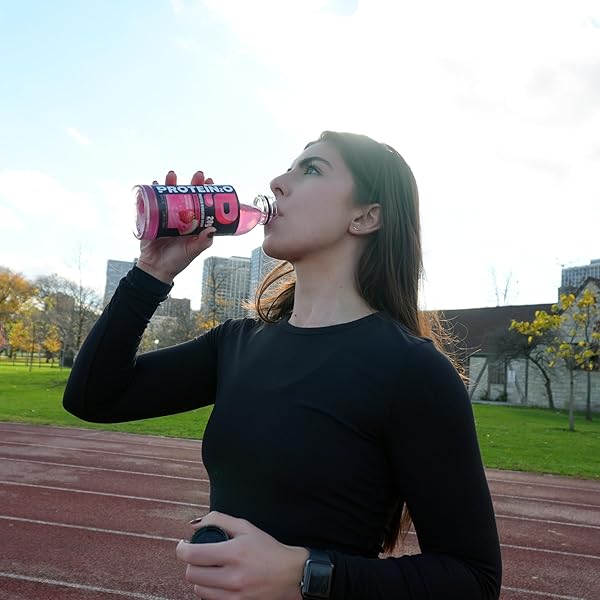 PROTEIN2O 20G WHEY PROTEIN ISOLATE HYDRATION DRINK, 350MG OF ELECTROLYTES, VITAMINS B5 & B6, SUGAR FREE, STRAWBERRY WATERMELON, 16.9 OZ BOTTLE (12 COUNT)