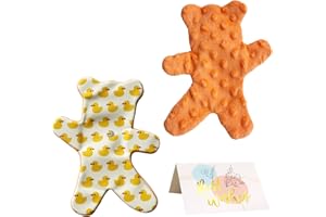 Okueejur 2 Packs Scent Bonding NICU Bonding Bear Infant or Preemie Helps with NICU Separated from Caregivers NICU Gifts Nicu 