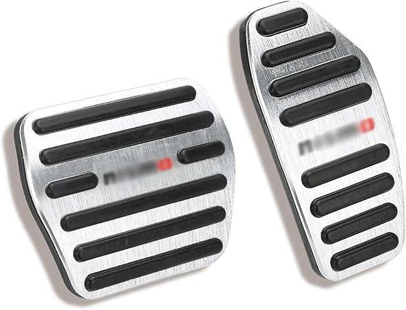 Amazon Buyfull 日産 Nismo アルミペダルカバー セレナc27系 E Power エクストレイル T32系 デイズb40系 キックスp15系 ルークスb40系 全グレード適用 ブレーキペダル アクセルペダル ニスモ 専用 シルバー 車 バイク 車 バイク