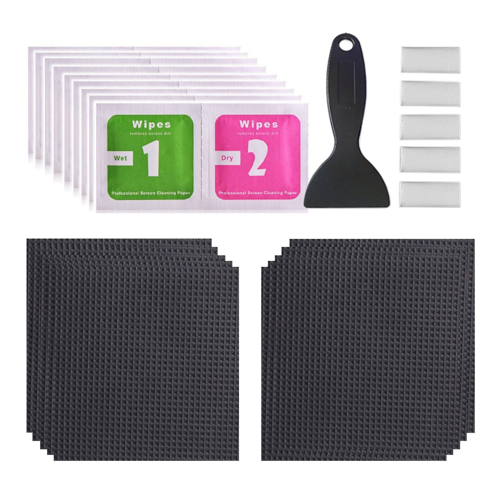 Baoblaze 10Pcs Trampoline Repair, Net Repair Accessories, Fixing 4 inch Waterproof for Sports, Repair Kit
