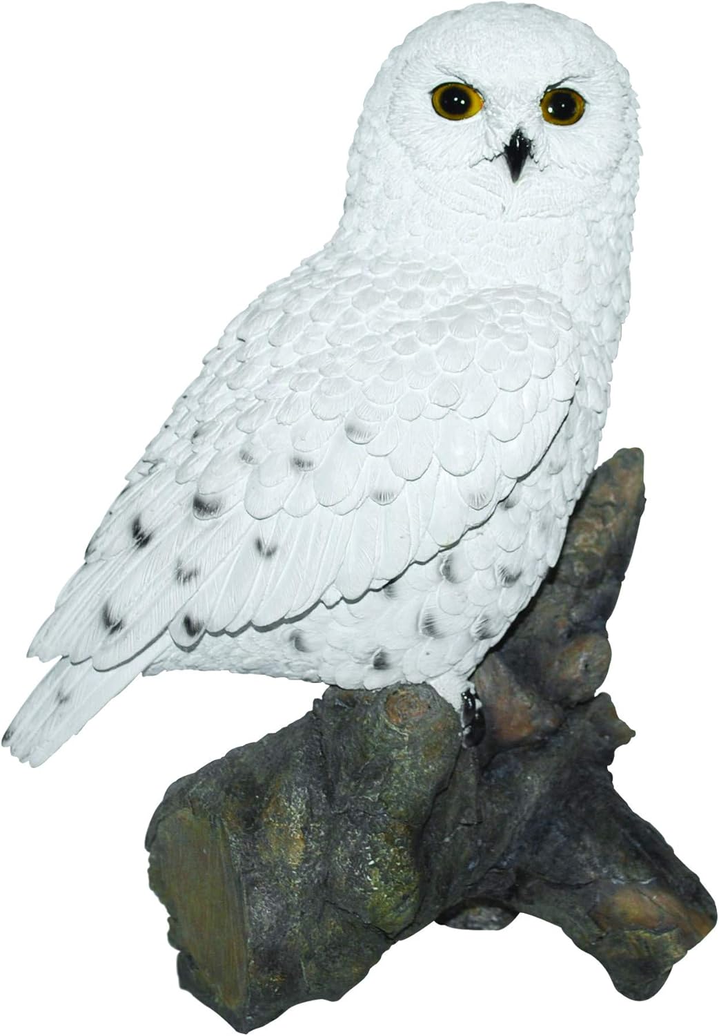 Vivid Arts Snowy Owl Plant Pal on Stick Home or Garden Decorations | PLP-108