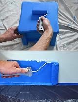 9 Inch Paint Roller Set with Extension Pole - 10 Pack view 3