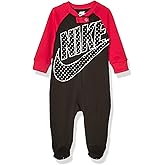 Nike baby-girls Sportswear Graphic Footed Coverall