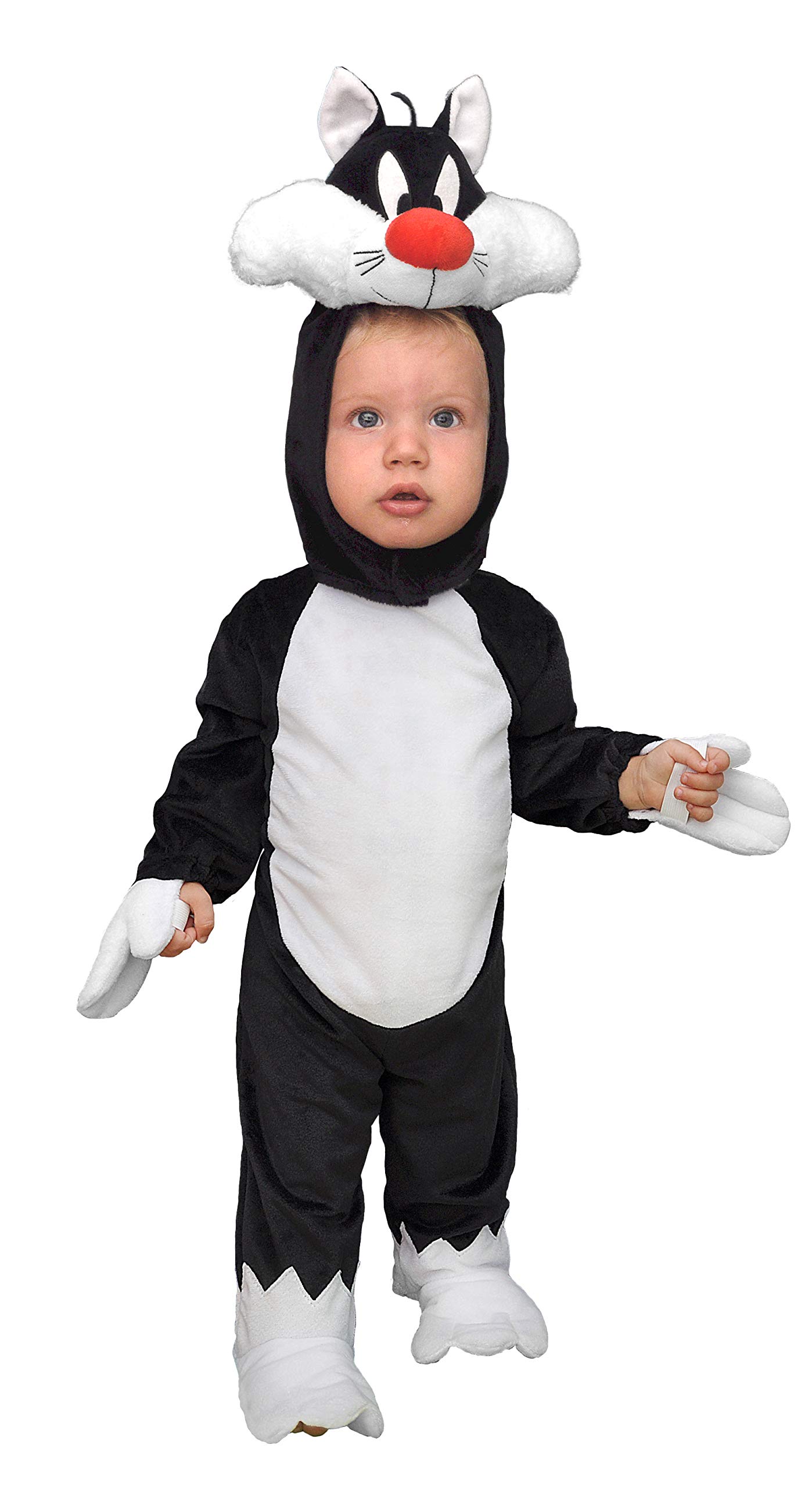 Sylvester the Cat Looney Tunes costume disguise official boy (Size 2-3 years)