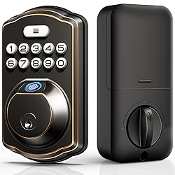 Veise Fingerprint Door Lock, Keyless Entry Door