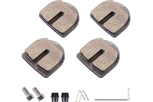 MWMNUN Rounded Brake Pads for Razor Dirt Quad 500 E500S MX500 MX650 SX500 McGrath Dirt Rocket RSF650 electric sportbikes, electric dirt bikes and quads.Suitable for Motovox MBxXSe micro scooters