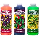 General Hydroponics Florakit, QT - Kit Nutrienti Minerali Organici Per Piante In Idroponica E Terriccio