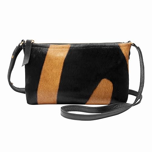 zebra print cross body bag