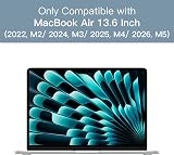 JETech Screen Protector for MacBook Air 13 M2-M5 Anti-Glare 2-Pack view 3