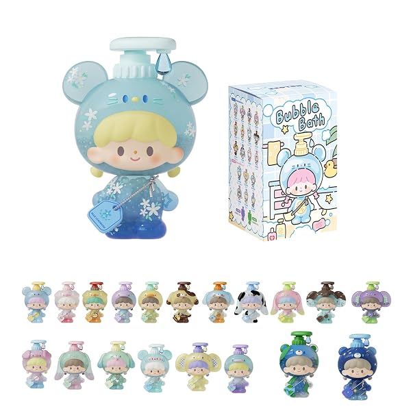 FINDING UNICORN ZZOTON BUBBLE BATH BABY SERIES BLIND BOX(WHOLE SET 10PCS)