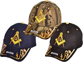 Mason' Masonic Baseball Hats Caps 