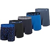 Spyder Mens Boxer Briefs 5 Pack Poly Spandex Performance Boxer Briefs Underwear