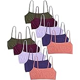 Fruit of The Loom Girls Big Girls Training Bra Value Packs