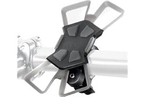 DELTA CYCLE & HOME Bike Phone Mount by Delta Cycle - Xmount Bicycle Phone Holder Adjusts to Any Handlebar & Fits Any Phone or iPhone - Easily Accessible Bike Accessories for Adult Bikes